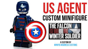 Following the events of 'avengers: Us Agent Custom Minifigure From Minifig Madness Customs Review Youtube