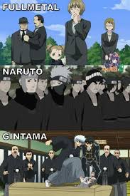 Funeral In Animes Anime Memes Funny Anime Funny Gintama Funny