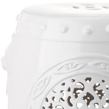 Very well made with multiple uses inside the house or outside on porch or patio or garden. Safavieh Flower Drum Indoor Outdoor Garden Patio Stool White Walmart Com Walmart Com