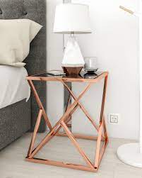 10 Best Rose Gold Nightstand For Glamorous And Beautiful Bedroom In 2021 Roomdsign Com