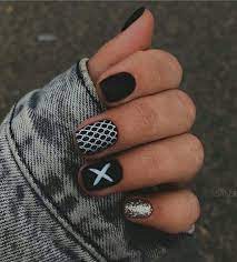 + 100 uñas para niñas uñas de unicornio, sirena, mickey mouse, decoracion con frutas corazones. 8 Ideas De Unas Hombre Manicura De Unas Arte De Unas Negras Manicura