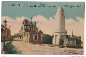 Carte Postale Ancienne Sainte Adresse 1920 Seine Maritime 76 Pres Havre Rue Lesueur Monument Porte Bonheur Pic De Glace En Vente Sur Delcampe Le Havre Sainte Adresse Carte Postale