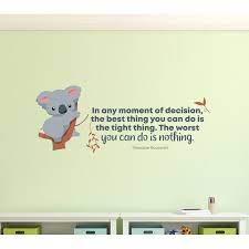 Koalas can even store leaves in their cheek pouches for later. Zoomie Kids Best Thing Cute Koala Life Quote Vinyl Wall Decal Wayfair