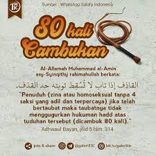 Iva adalah teman dekatku, dia berasal dari medan. Menuduh Zina Tanpa Mendatangkan 4 Orang Saksi Disebut Pendusta Dan Dihukum Cambuk