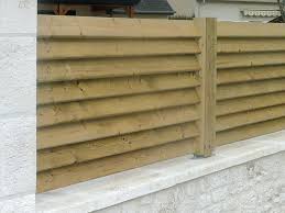 afficher l image d origine cloture bois palissade bois muret bois
