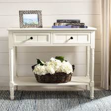 Regan 35 8 Solid Wood Console Table White Console Table Wood Console Table Wood Console