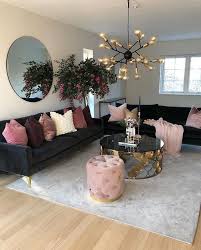 Black And Gold Living Room Decor Ideas How To Style A Black Sofa Home Decor Inspiration Gold Living Room Living Decor