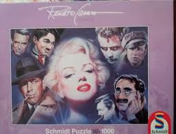 1000 Schmidt Marilyn Monroe And Friends Casaro Rare Puzzles
