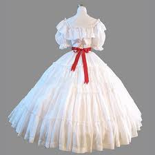 Her fashion influence gradually changed over time, so the end of the era differed markedly from the beginning. Princess Maria Antonietta Rococo Victorian Vacation Dress Dress Party Costume Costume Prom Dress Women S Cotton Costume White Vintage Cosplay Masquerade Party Evening Short Sleeve Floor Length Long 7298572 2021 109 99