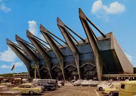Germany Free Hanseatic City Of Bremen 002 1971 Front Stadium Architecture Googie Architecture Bremen