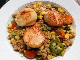 Durum), is a tetraploid species of wheat. Seared Scallops With Israeli Couscous Recipe