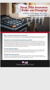 When you purchase a title policy in texas, you should know that the rates, terms and coverages are set by the texas department of insurance, and all title professionals are. Texas American Title Photos Facebook