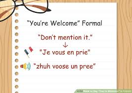 Here is the translation and the french word for welcome: How To Pronounce Welcome In French