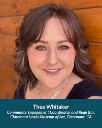 Posted @withregram • @balboaartconservation CLMA's Thea Whitaker, Community  Engagement Coordinator and Registrar, has been selected for the Balboa Art  Conservation Center's 2025 California Collections Care Training Cohort. The  California Collections ...