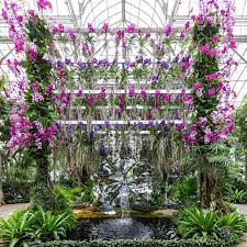 Jeff Leatham Creates An Orchid Filled Wonderland At The New York Botanical Garden Galerie Philadelphia Flower Show Orchid Show Orchids