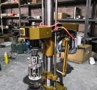 Semi Automatic Wine Bottle Aluminum Stelvin Screw Electric ...
