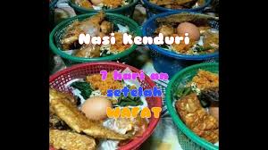 Yang kemudian melahirkan urutan selamatan kematian mulai dari setelah penguburan hingga 1000 hari pasca kematian. Berkat 7 Hari Orang Wafat Youtube