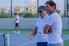 Equipment rafael nadal tennis academy. Rafael And Toni Nadal Watch Juniors At Rafa Nadal Academy