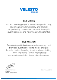 Provides offshore support vessels to oil and gas related industries primarily in malaysia. Vision Mission Velesto Energy Berhad A Leading Player In Oil Gas Industry