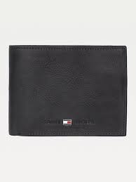Shop 42 top tommy hilfiger men's wallets and earn cash back from retailers such as asos, farfetch, and macy's and others such as nordstrom rack and tommy hilfiger all in one place. Leather Trifold Wallet Black Tommy Hilfiger
