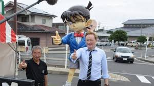 Follow @teamcoco on instagram and twitter for a chance to win tickets! Conan O Brien S Showdown In Japan S Conan Town Ends Peacefully After 1 000 Hamburger Barbecue The Japan Times