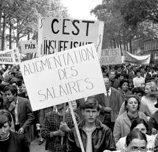 L la forte augmentation du salaire minimum en 1968, puis l'instauration du smic en 1970, ouvre une phase de rattrapage continue du salaire minimum par rapport au salaire médian. 27 Mai 68 Grenelle A La Poubelle Le Club De Mediapart