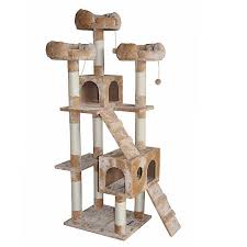 Sruff by animal stuff inc, is a playcenter by itself. Kitty Mansions Bel Air Cat Tree Cat Furniture Towers Petsmart