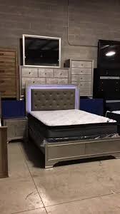 Bling bedroom sets are 2020's shiny new item Bring American Freight Furniture Mattress Appliance
