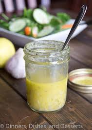 Lemon Garlic Vinaigrette Recipe Homemade Salads Homemade Salad Dressing Salad Dressing Recipes