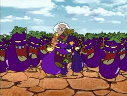 Courage the cowardly dog macaroni and cheese my gif set. Stuffed Eggplants Cook Eat Burp