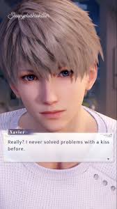 Xavier wanted to argue..., ...but MC said no fighting today🤦‍♀️😂,  #Loveanddeepspace #Xavier #EntwinedShadows