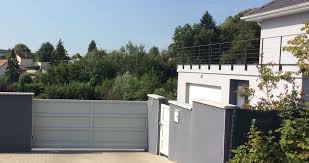Portail Coulissant Sans Rail Au Sol Portail Coulissant Portail Portail Alu