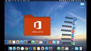 Office 2016 Folder Stack Icon Mac