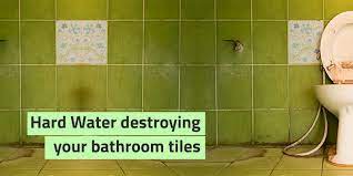 Hard Water Stains From Bathroom Tiles