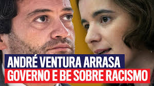 Aqueles cretinos que criaram o manual escolar de filosofia em que acusavam o andré ventura de recorrer à falácia ad populum. Andre Ventura Arrasa Governo E Be Sobre Racismo Chega Youtube