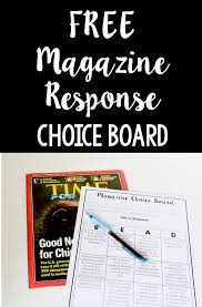 Reading Centers For Upper Elementary Reading Centers Magazines For Kids Nonfiction Reading Response