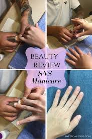 signature nail systems sns manicure