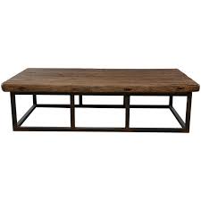 It doesn't really influence the design of the room where you the table features a lower shelf that you can turn into extra storage where you can perhaps store cds, books, magazines, photo albums, etc. Extra Large Coffee Table Of 19th Century Weathered Elm On Iron Base At 1stdibs