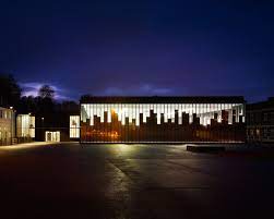 gallery of gymnasium and town hall esplanade lan architecture 7 gymnasium architecture architecture exterior architecture