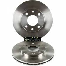 2 Disques De Freins Arriere Groupe N Traites Pour Renault Clio 3 Rs