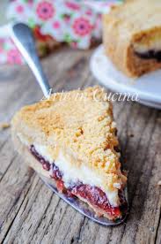 Tirate fuori la teglia dal frigo e ricoprite la base di biscotti con la crema. Crostata Di Biscotti Ricotta E Marmellata Dolce Facile Ricette Dolci Cibo