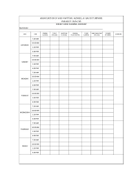 Housekeeper Checklist Template Wsopfreechips Co