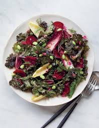 Red Kale Beets Dill Salad