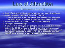 I have a working theory of how energy patterns mesh, based on observation, the law of attraction and stuff i've picked up along the way. Law Of Attraction