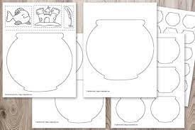 This printable fish template is a versatile gem, useful for all types of craft projects, creative learning assignments, and anything fish themed. Free Printable Fish Bowl Templates The Artisan Life