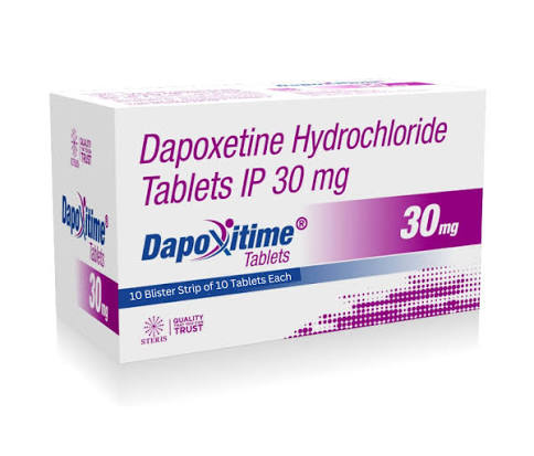 STERIS PHARMA | Buy Dapoxetine 30 mg Tablet Online | Uses & Dosage Guide