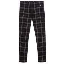 Check spelling or type a new query. Calvin Klein Jeans Pantalon A Carreaux Noir Et Blanc Childrensalon Outlet