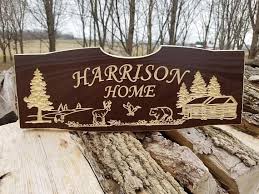Custom Outdoor House Signs Outdoor Name Signs Wooden House Signs Cabin Signs Wooden Signs Camp Signs Family Sign Housewarming Outdoor Signs Home Signs Rv Signs