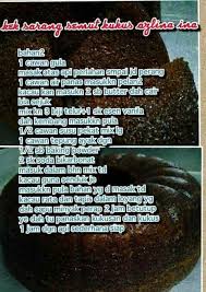 1 cawan air panas mendidih; Resepi Kek Gula Hangus Pelangi Resepimyresepi Boloit Com