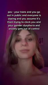 i use to do this earlier in my transition but going out in public can be so  anxiety inducing i swear 🙃 #transtok #trans #transandproud #fyp